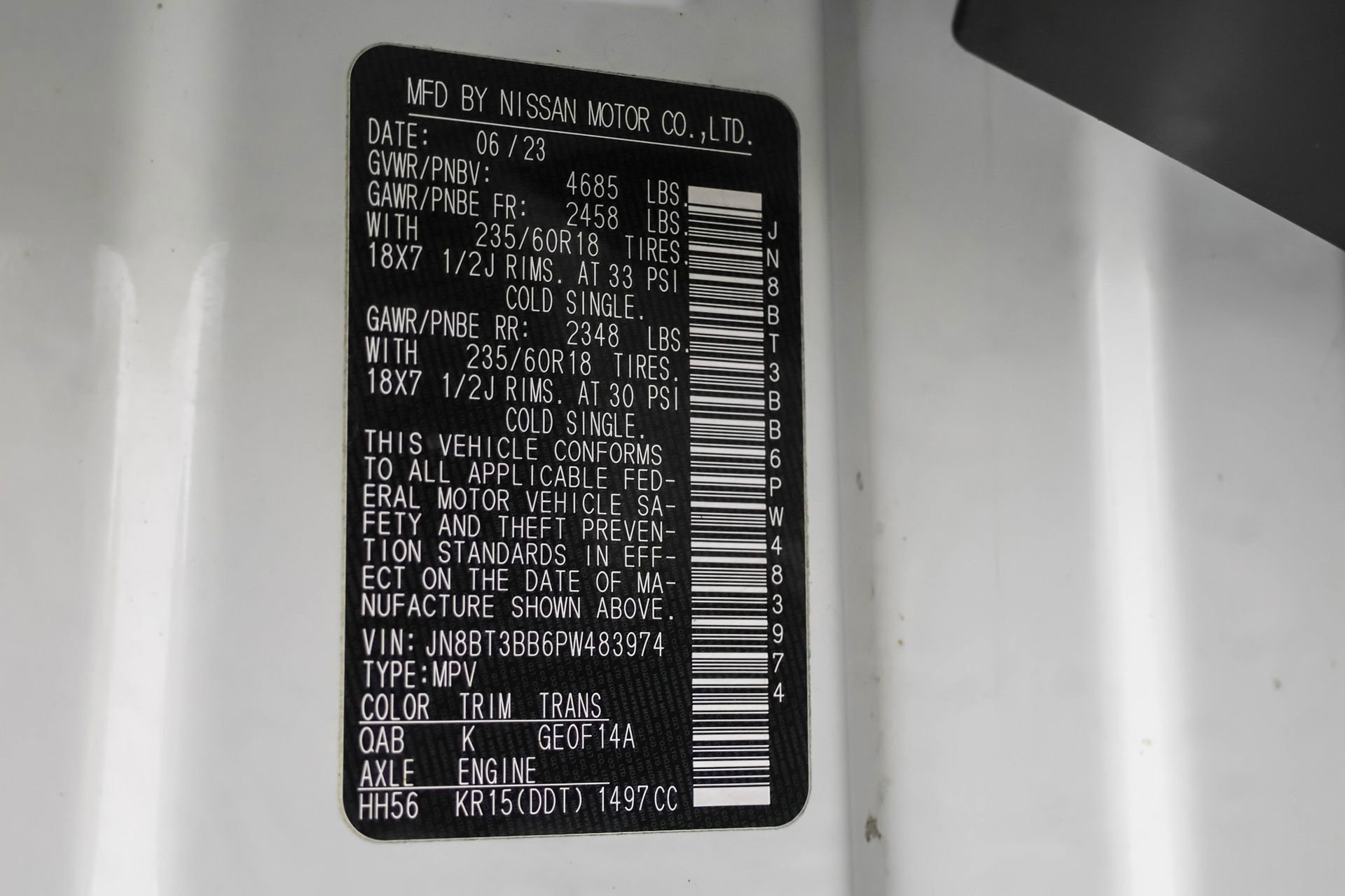 Used 2023 Nissan Rogue SV image 49