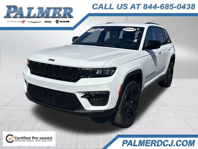 Certified 2024 Jeep Grand Cherokee Limited w/ Black Appearance Package AWD/4WD image 1