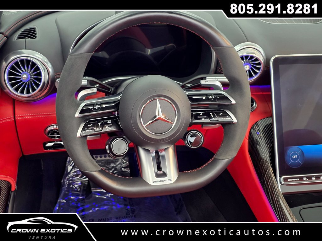 Used 2022 Mercedes-Benz SL 63 AMG 4MATIC w/ AMG Aerodynamic Package image 32