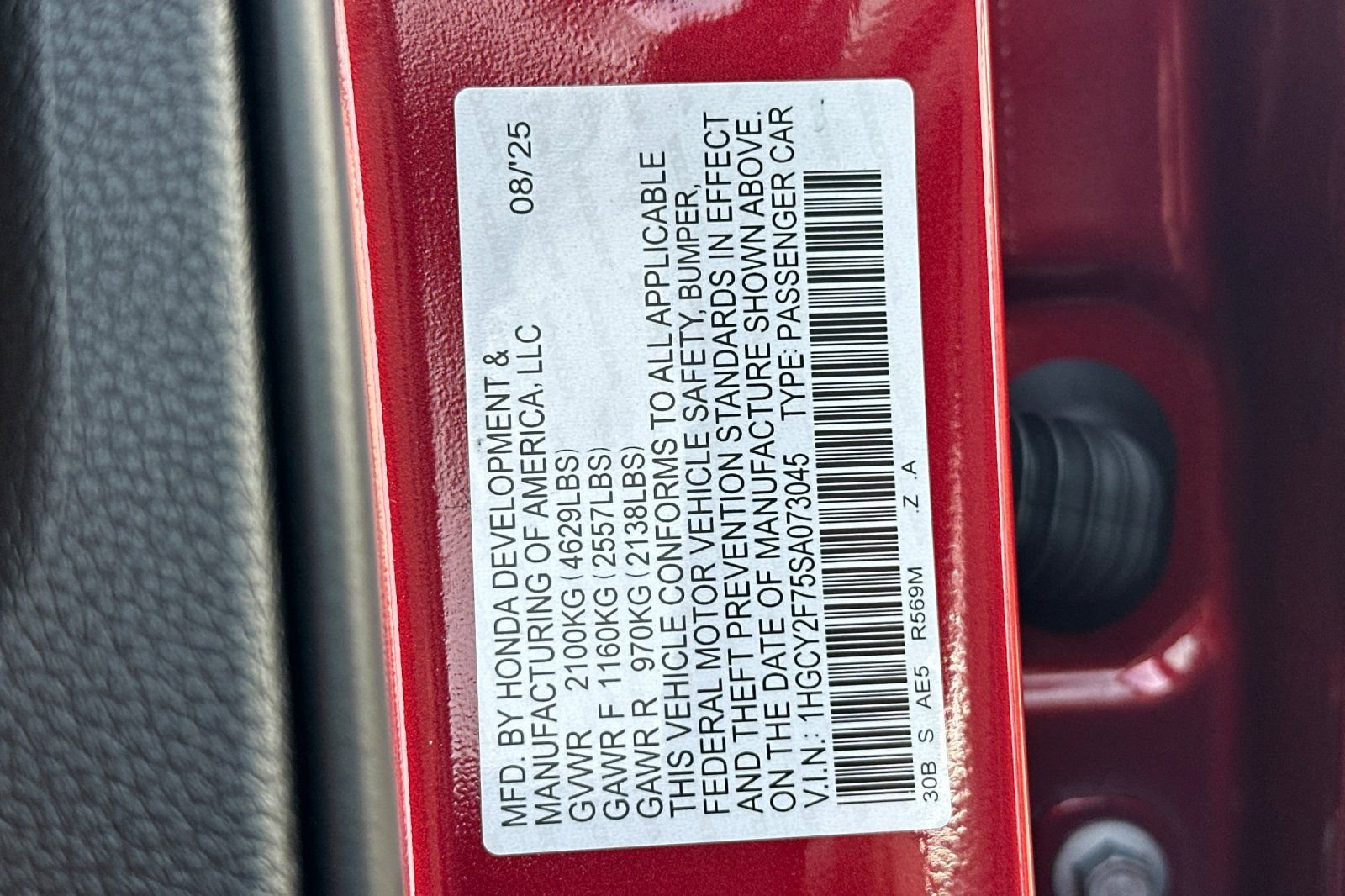 Used 2025 Honda Accord Sport image 34