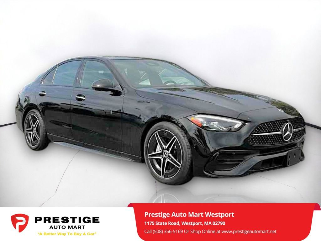 Used 2023 Mercedes-Benz C 300 4MATIC Sedan w/ AMG Line w/ Night Package video 1