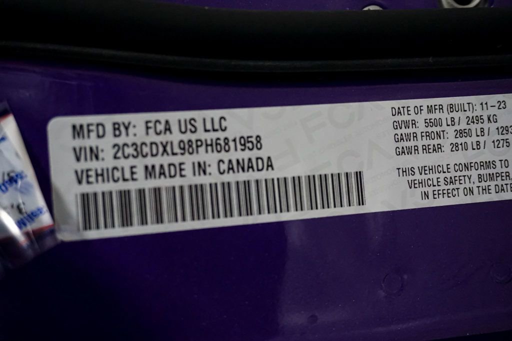 Used 2023 Dodge Charger SRT Hellcat w/ Harman/Kardon Audio Group RWD image 20