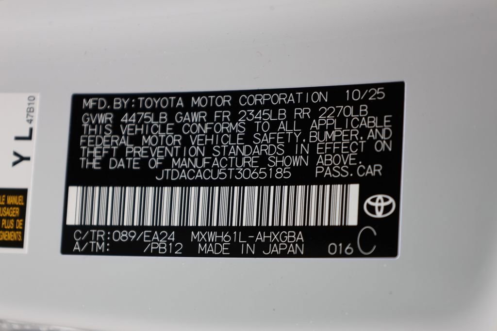 New 2026 Toyota Prius Nightshade image 28