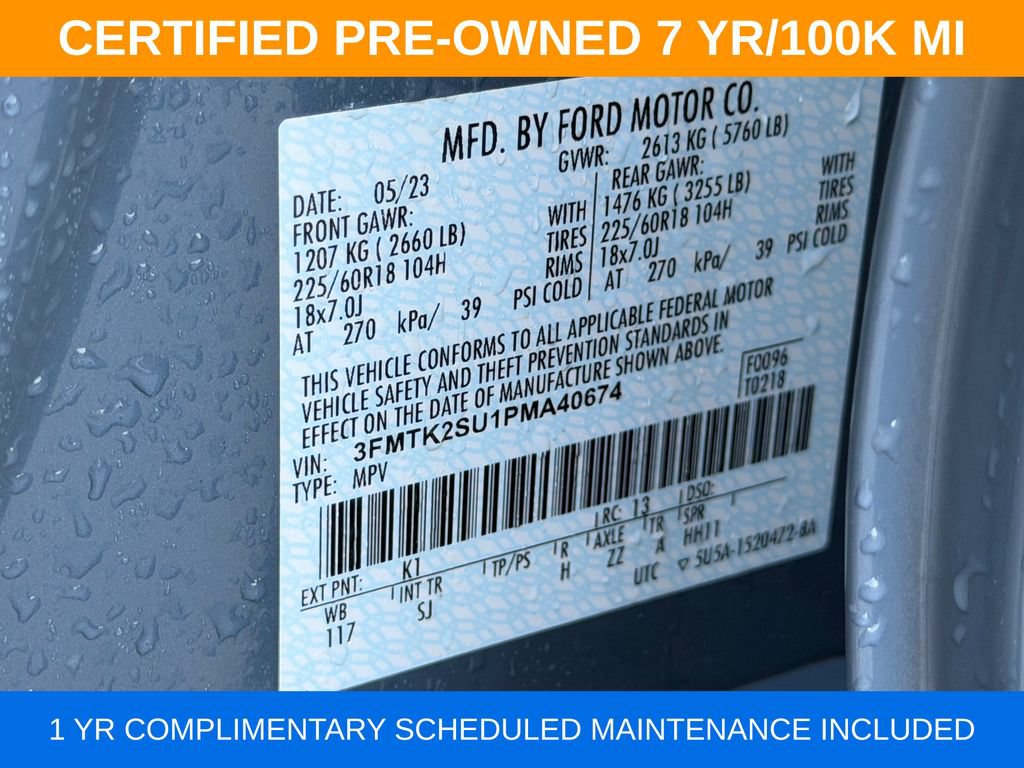 Certified 2023 Ford Mustang Mach-E California Route 1 AWD/4WD image 33