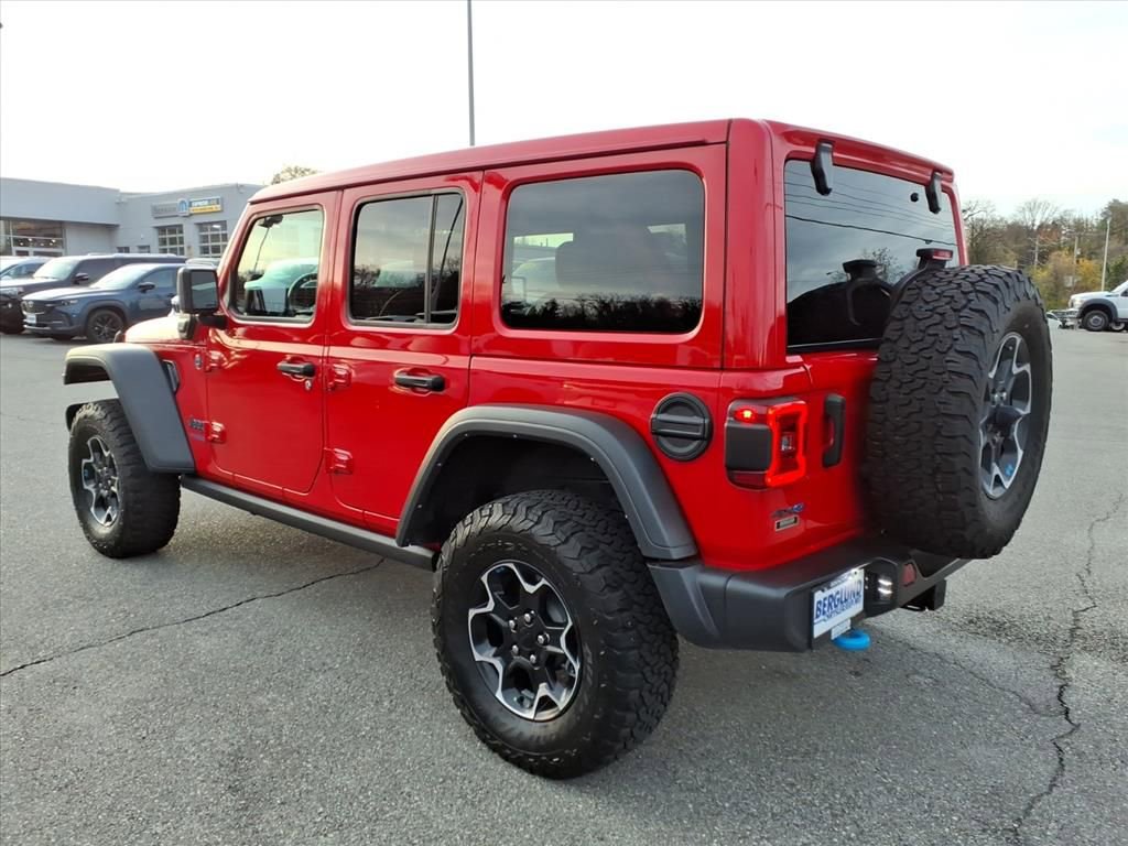 Used 2022 Jeep Wrangler Unlimited Rubicon 4xe w/ Cold Weather Group image 6