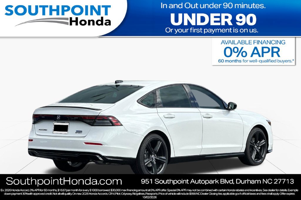 New 2026 Honda Accord Sport image 3