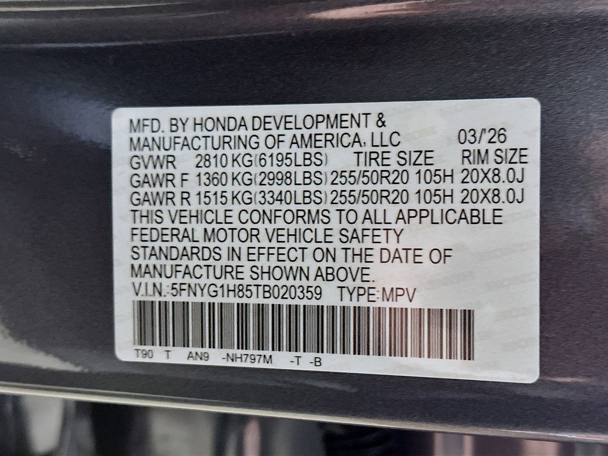 New 2026 Honda Pilot Elite image 34