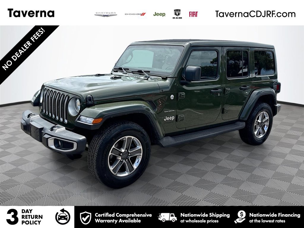 Certified 2022 Jeep Wrangler Unlimited Sahara