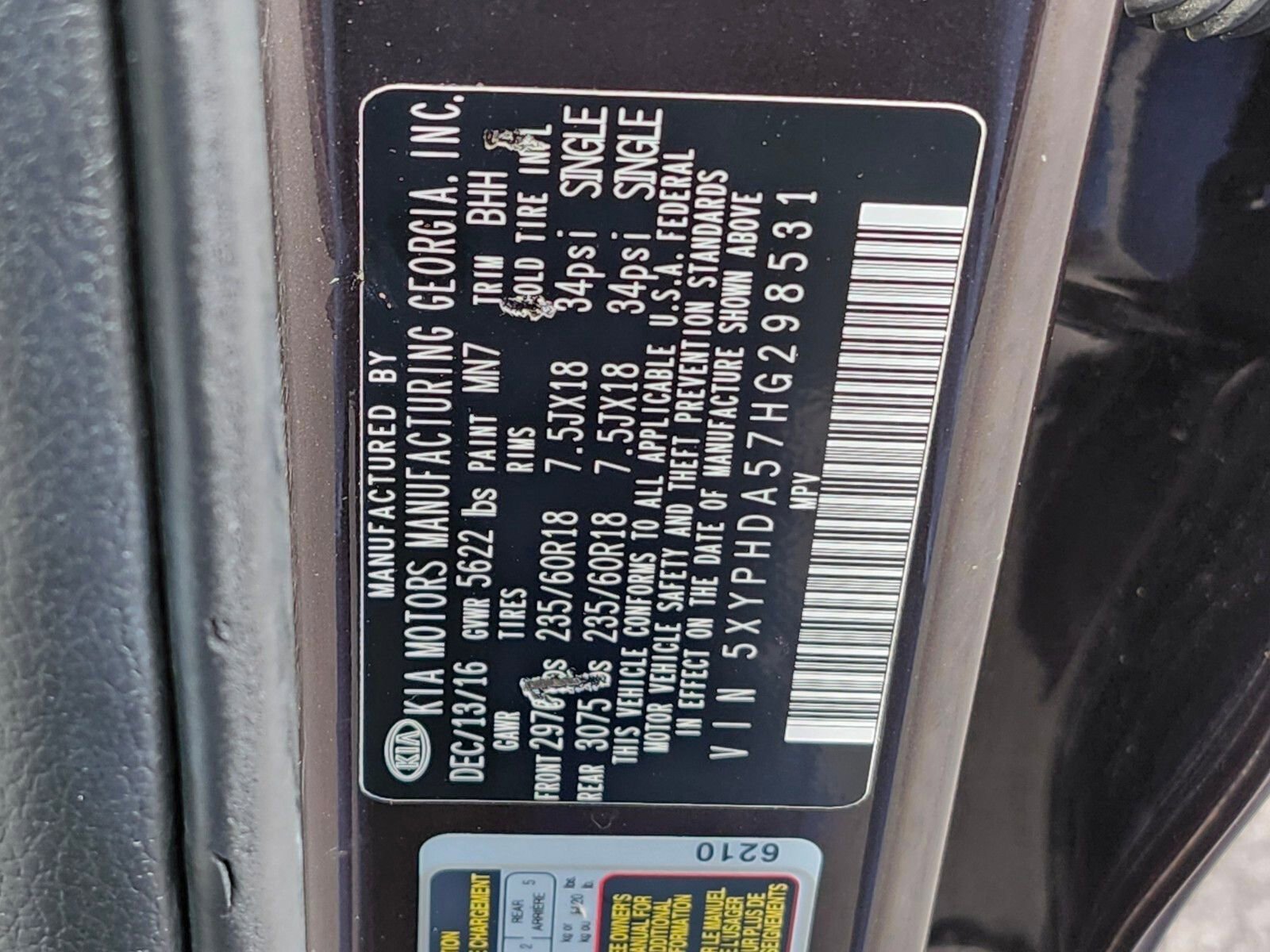 Used 2017 Kia Sorento EX AWD/4WD image 34