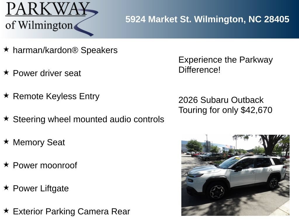 Used 2026 Subaru Outback Touring AWD/4WD image 6