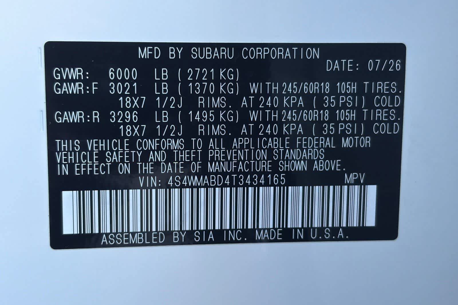 New 2026 Subaru Ascent Premium AWD/4WD image 33