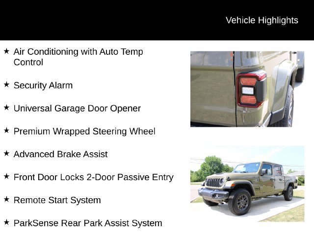 New 2026 Jeep Gladiator Sport AWD/4WD image 6