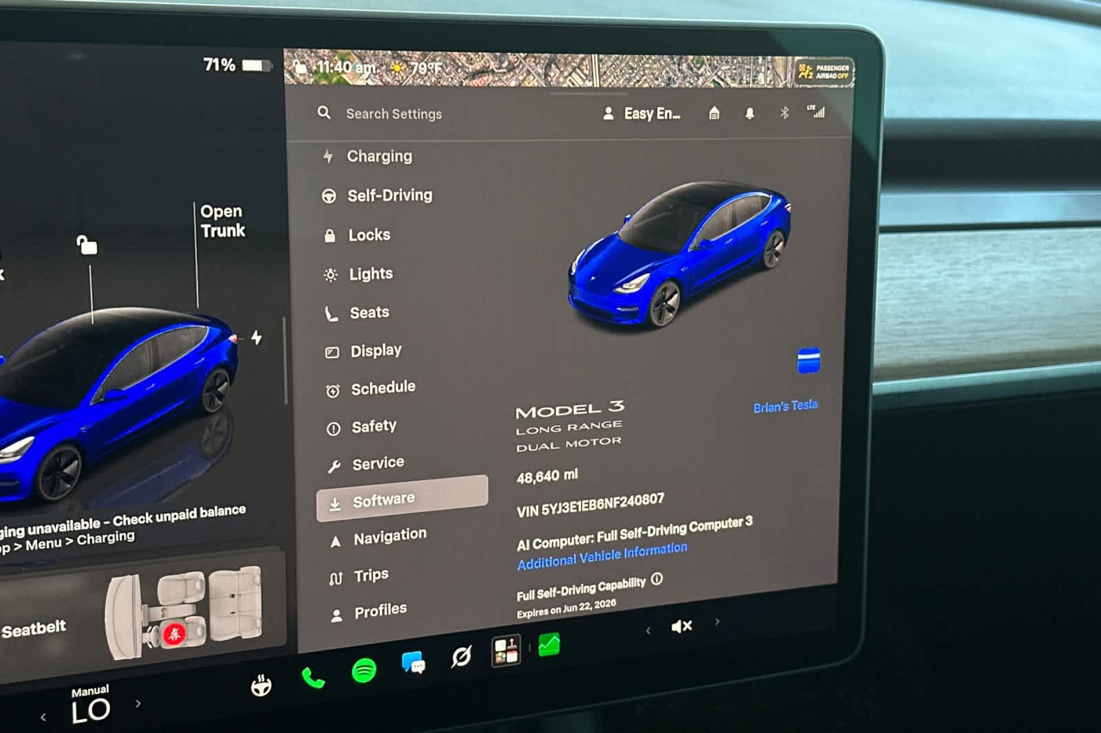 Used 2022 Tesla Model 3 Long Range AWD/4WD image 32