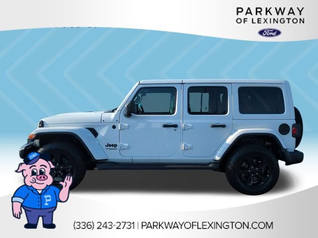 Used 2021 Jeep Wrangler Unlimited Sahara AWD/4WD image 2