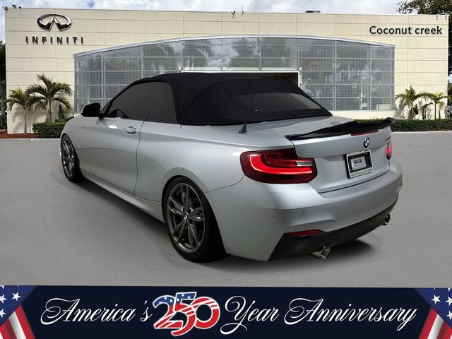Used 2017 BMW M240i Convertible w/ Driving Assistance Package RWD image 4