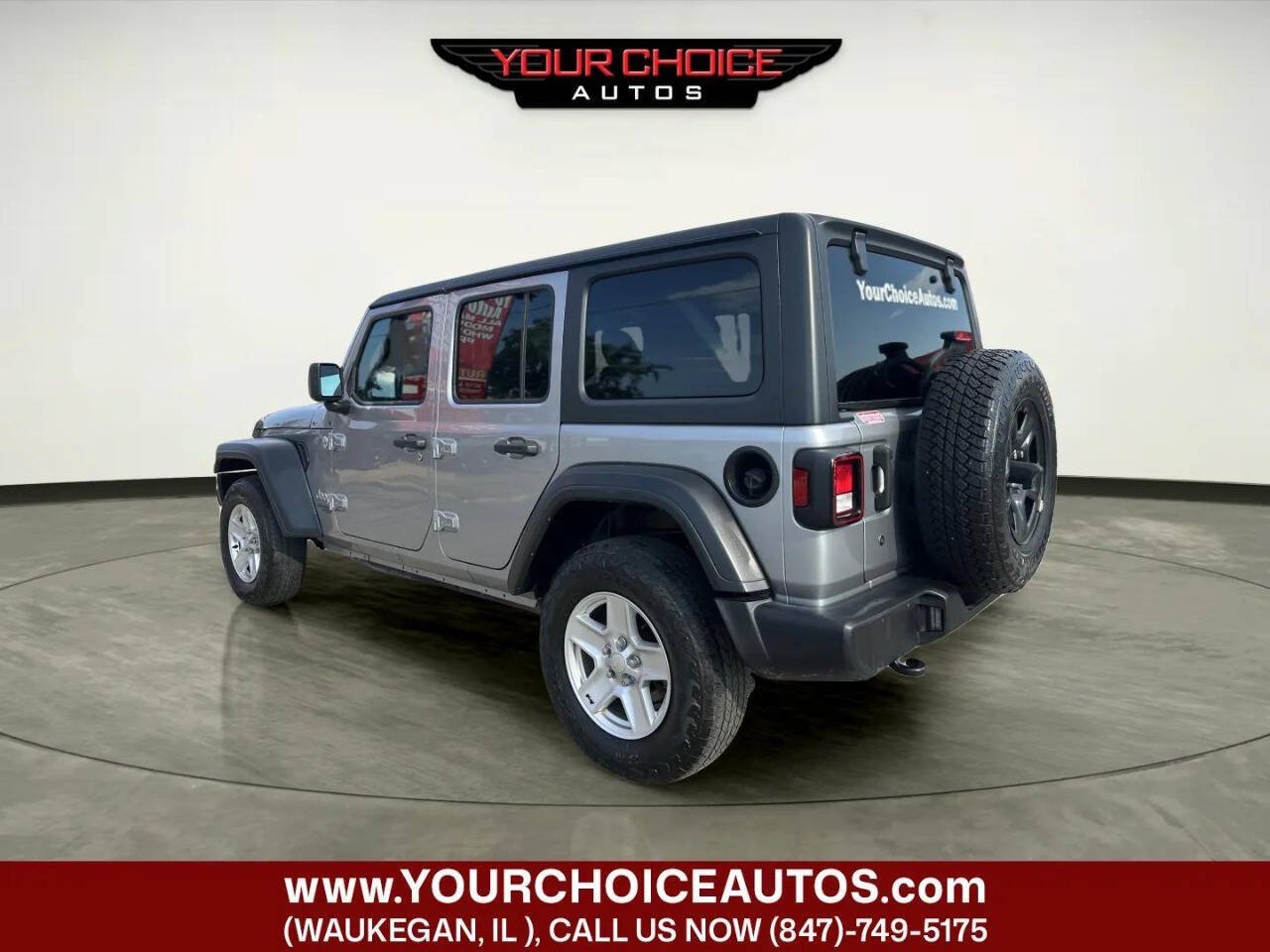 Used 2018 Jeep Wrangler Unlimited Sport AWD/4WD image 3