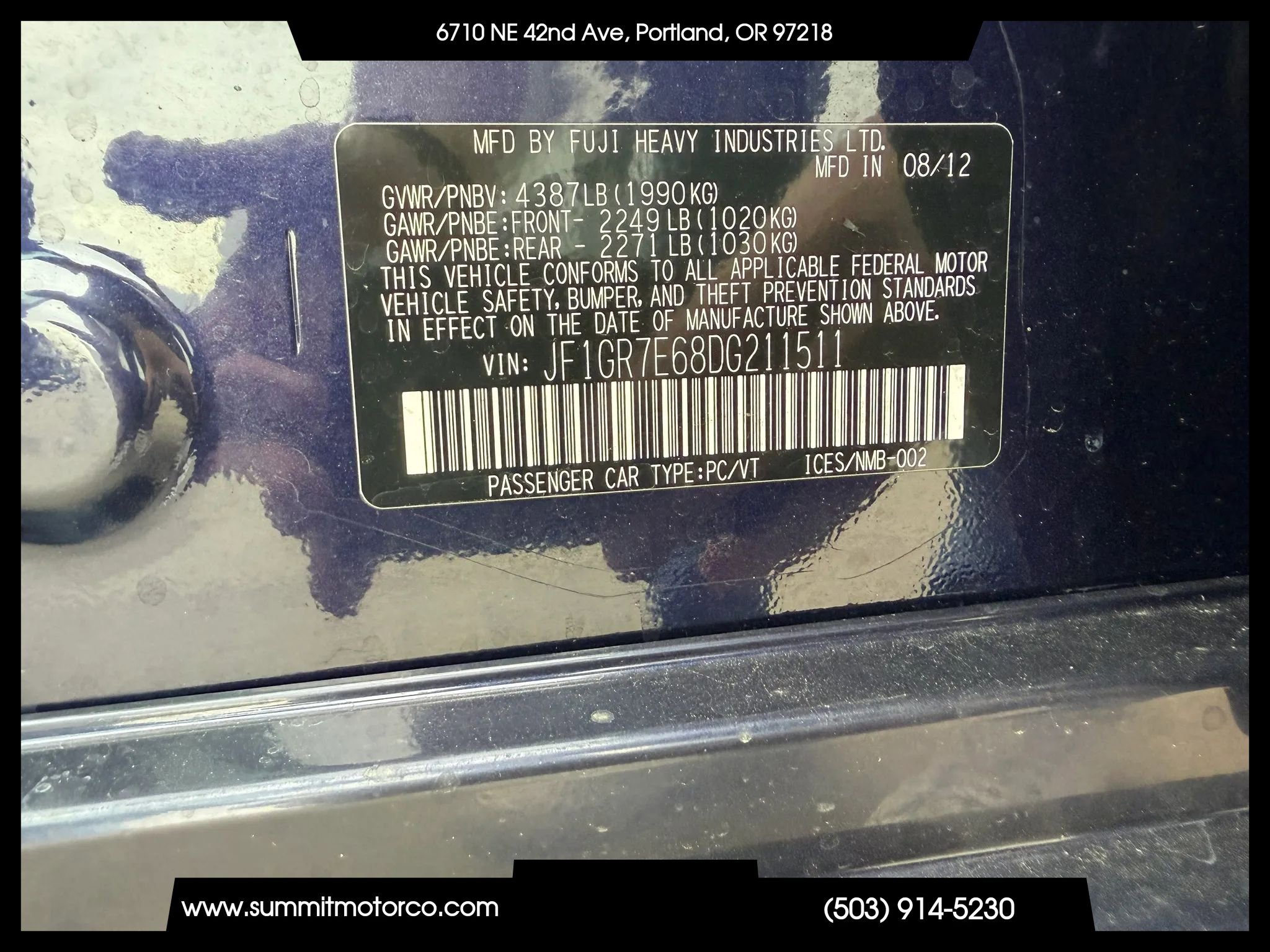 Used 2013 Subaru Impreza WRX WRX Sport Wagon 4D image 34