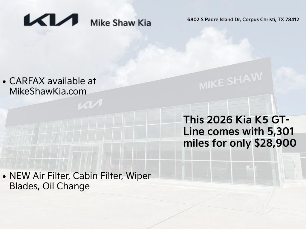 Certified 2026 Kia K5 GT-Line FWD video 3
