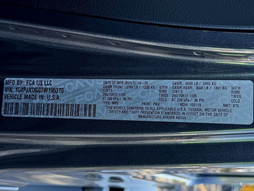 New 2026 Jeep Wrangler Sport S image 33