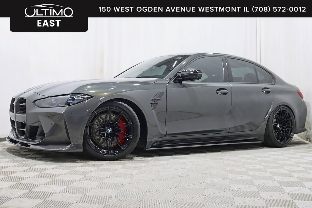 Used 2021 BMW M3 Competition w/ Executive Package RWD image 1