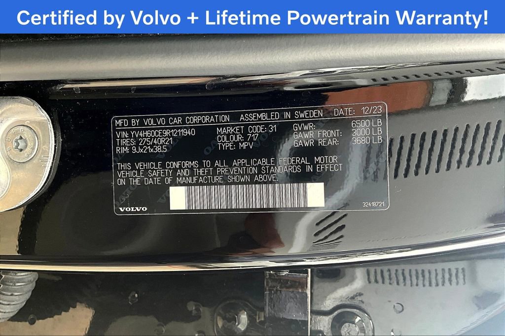 Used 2024 Volvo XC90 T8 Plus w/ Protection Package Premier image 44