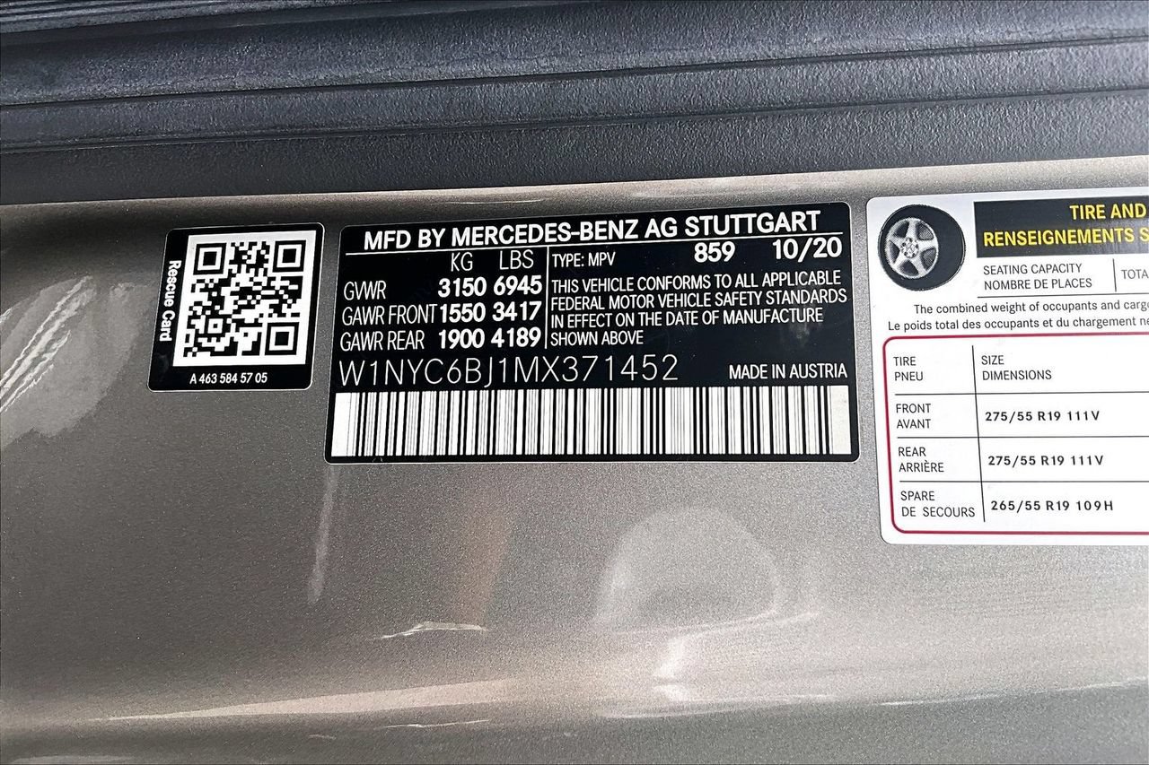 Used 2021 Mercedes-Benz G 550 image 16