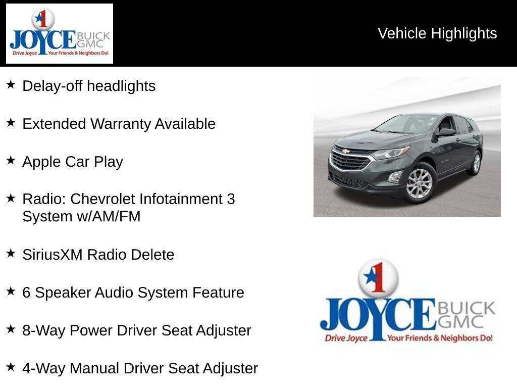 Certified 2019 Chevrolet Equinox LS w/ LS Convenience Package FWD image 25