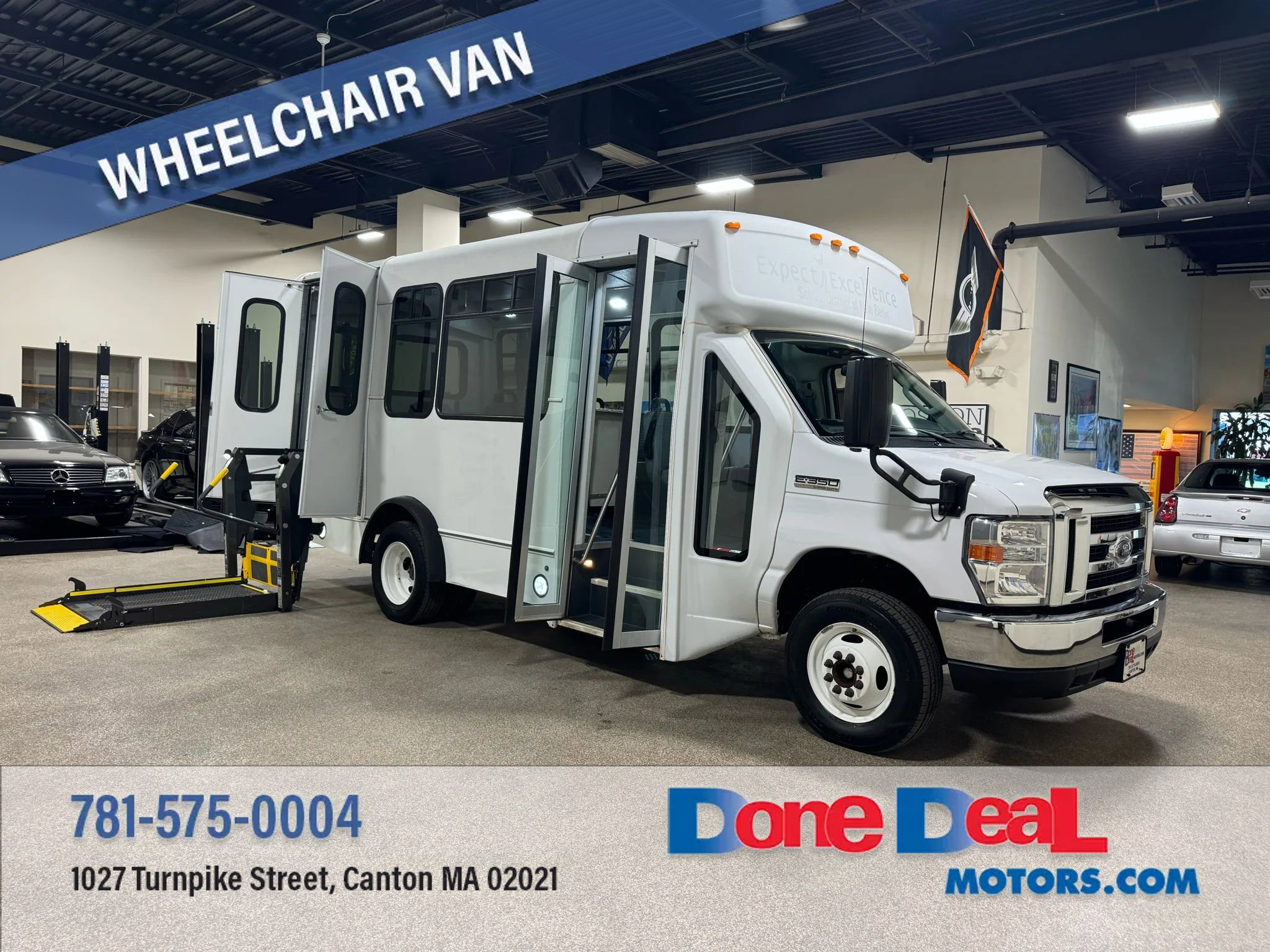 Used 2017 Ford E-350 and Econoline 350 Super Duty w/ Shuttle Bus Prep Package