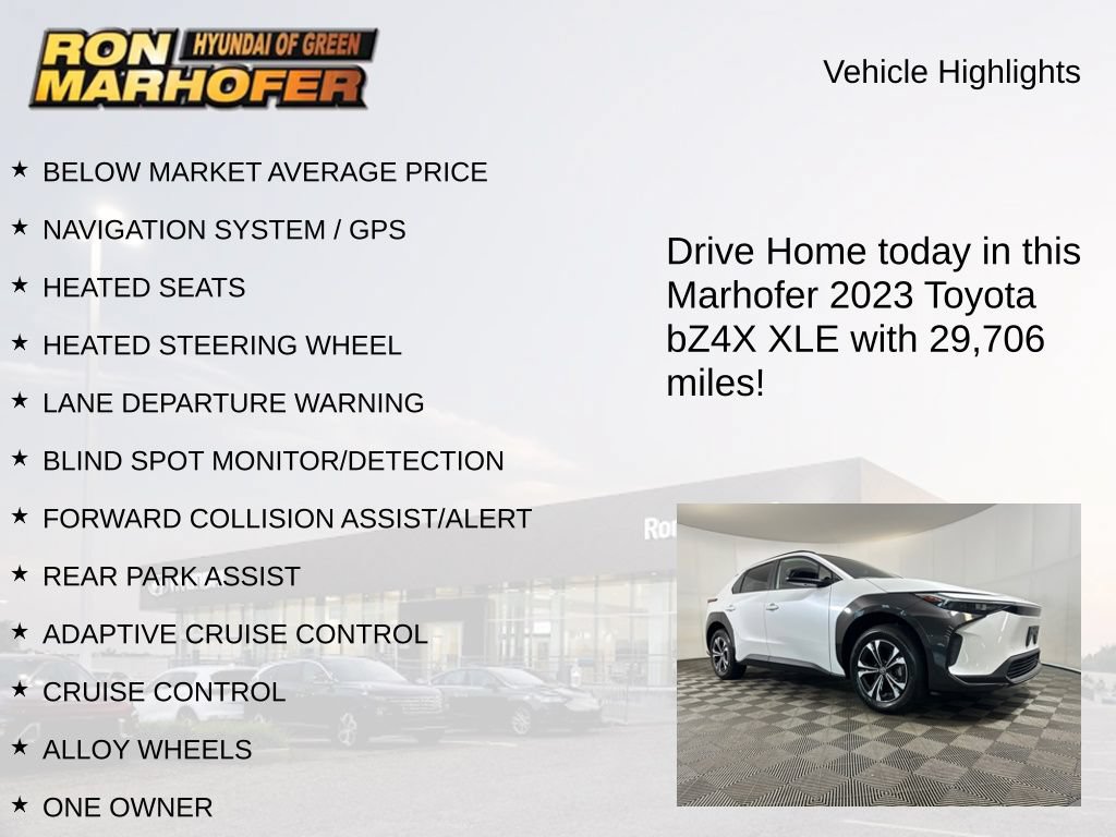 Used 2023 Toyota bZ4X FWD w/ Weather Package image 15