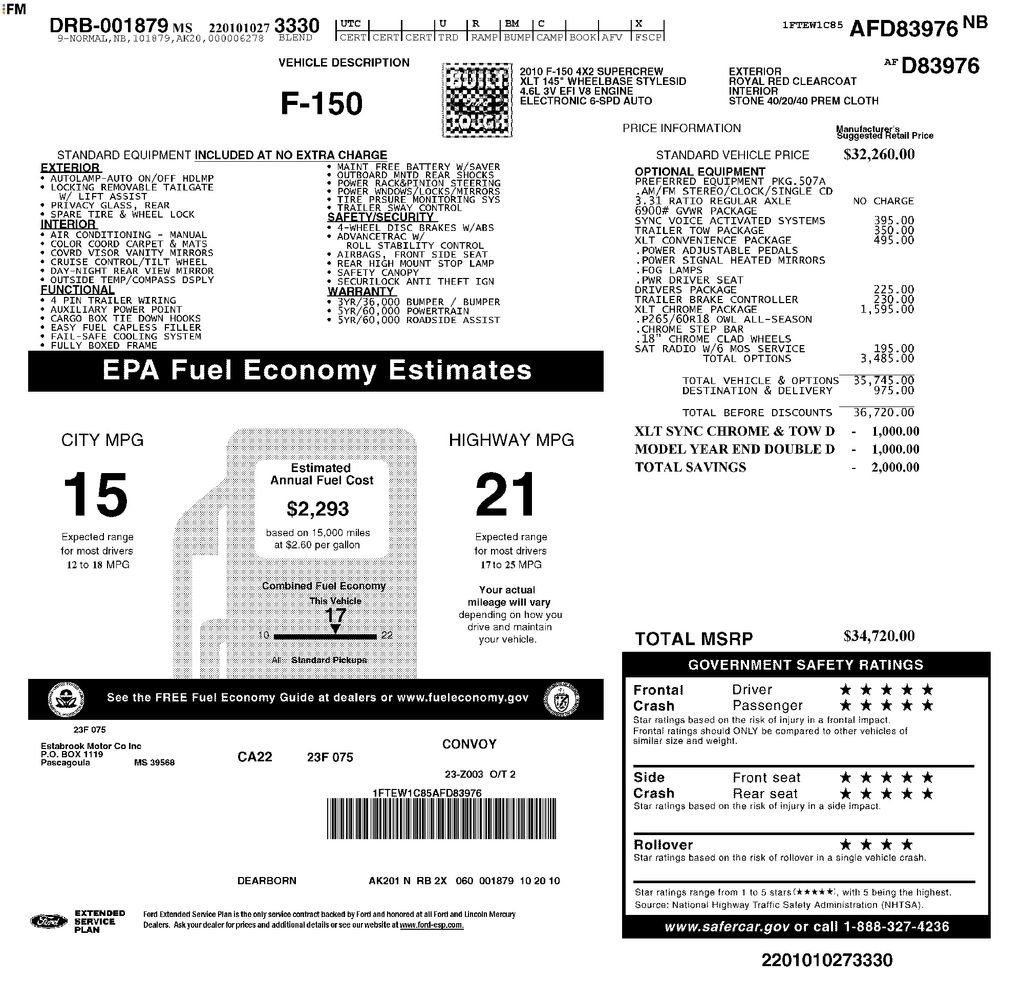 Used 2010 Ford F150 XLT RWD image 5