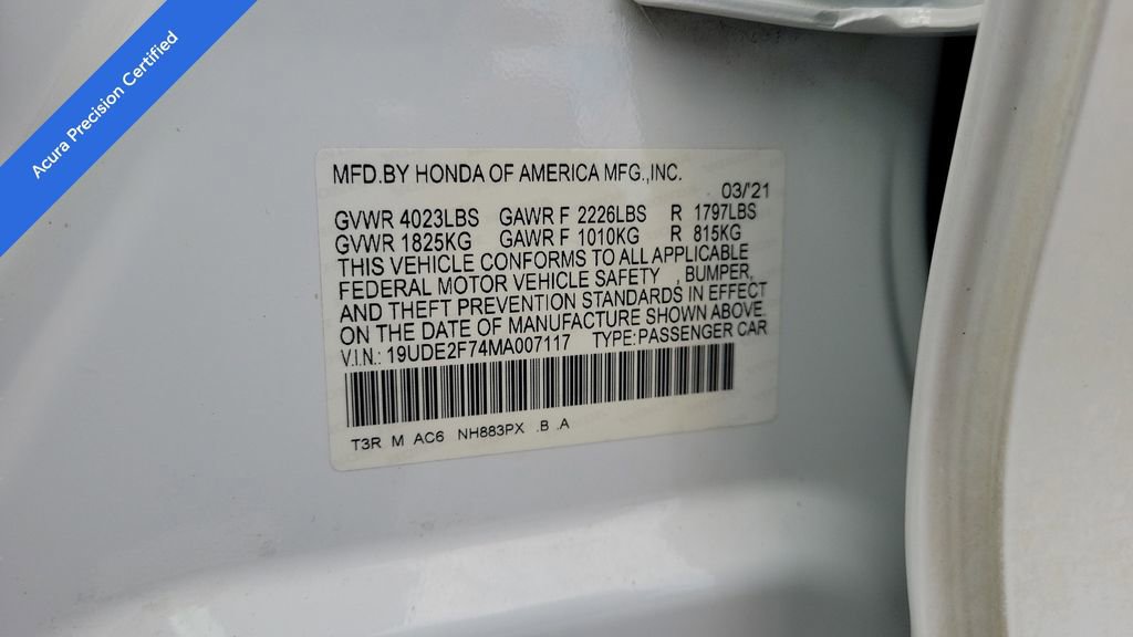 Used 2021 Acura ILX w/ Premium Package FWD image 29