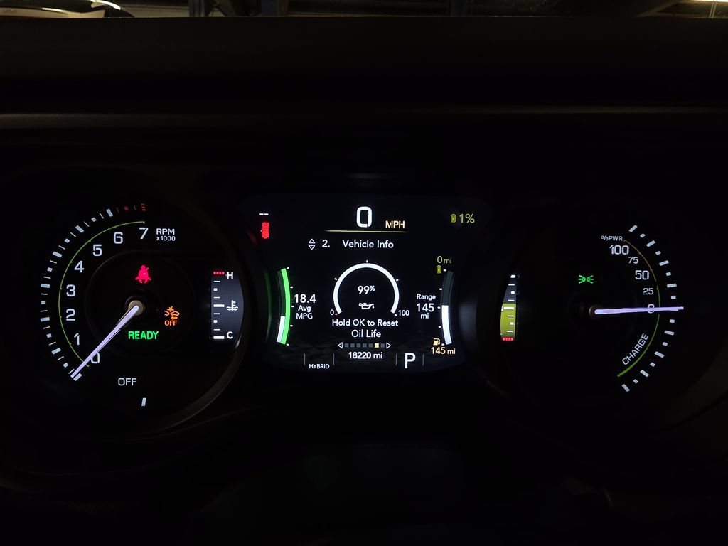 Certified 2025 Jeep Wrangler Unlimited Rubicon 4xe w/ Convenience Group AWD/4WD image 19