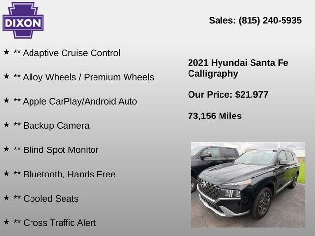 Used 2021 Hyundai Santa Fe Calligraphy AWD/4WD image 4