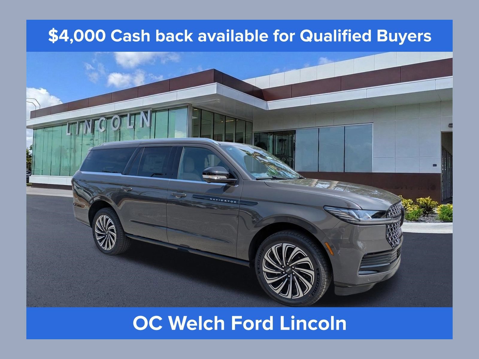 New 2026 Lincoln Navigator L Black Label AWD/4WD image 1