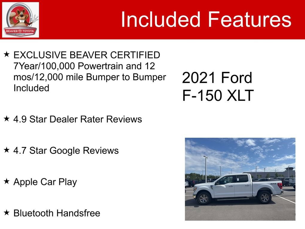 Used 2021 Ford F150 XLT w/ Equipment Group 302A High image 5