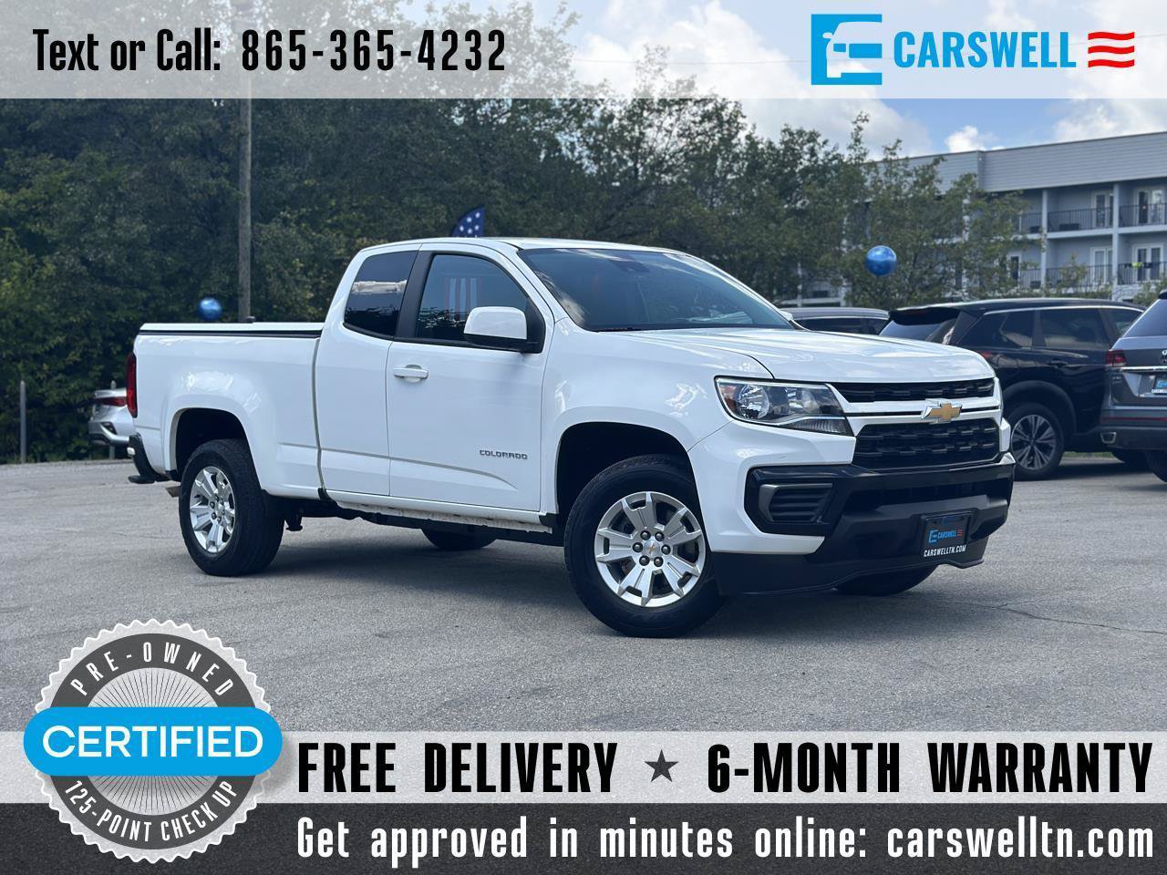 Used 2022 Chevrolet Colorado LT w/ Fleet Safety Package RWD image 1