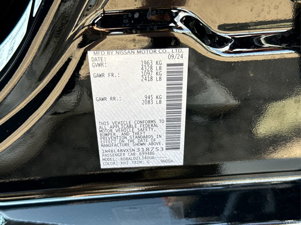 New 2025 Nissan Altima 2.5 S image 13