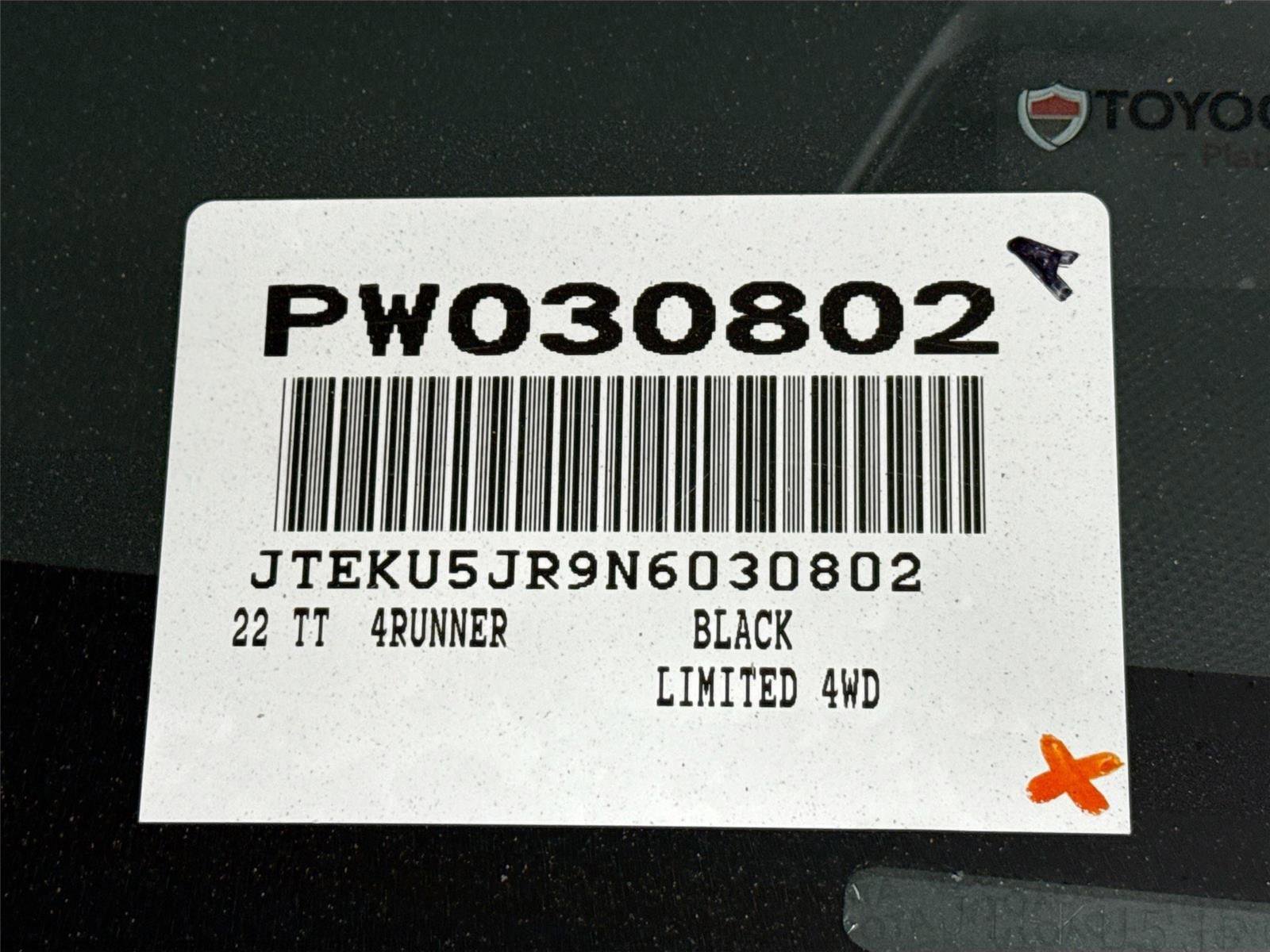 Used 2022 Toyota 4Runner Limited AWD/4WD image 48