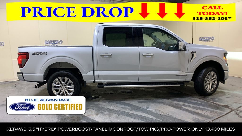 Certified 2025 Ford F150 XLT w/ Equipment Group 303A High image 2