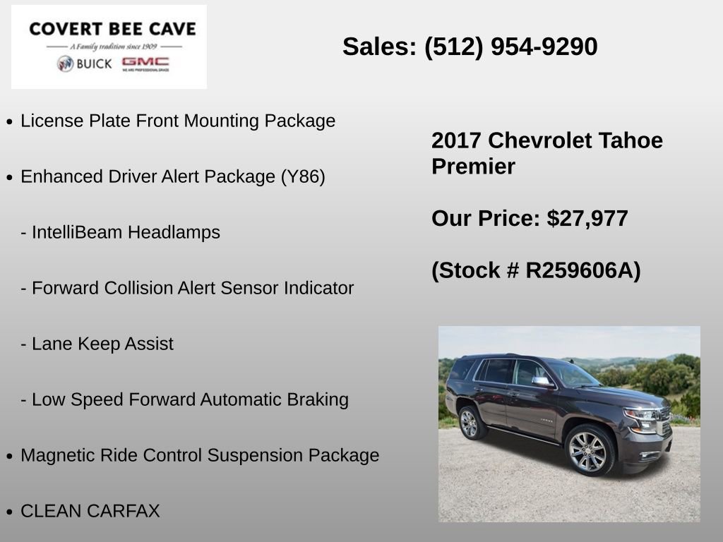 Used 2017 Chevrolet Tahoe Premier RWD image 36