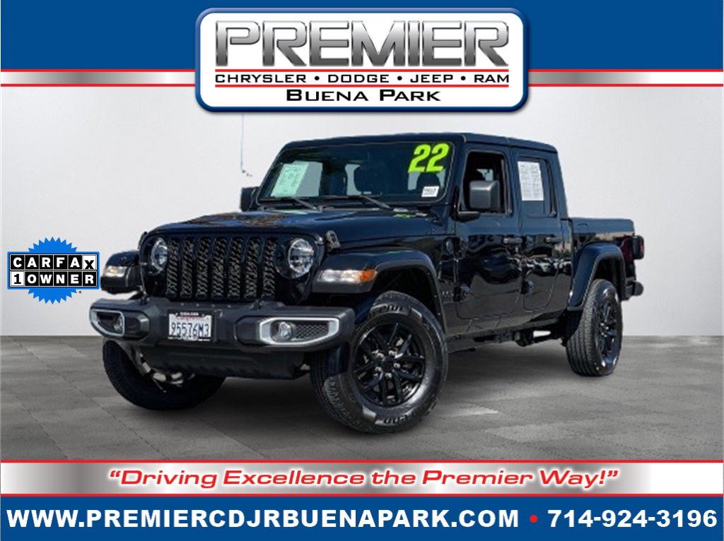 Certified 2022 Jeep Gladiator Sport