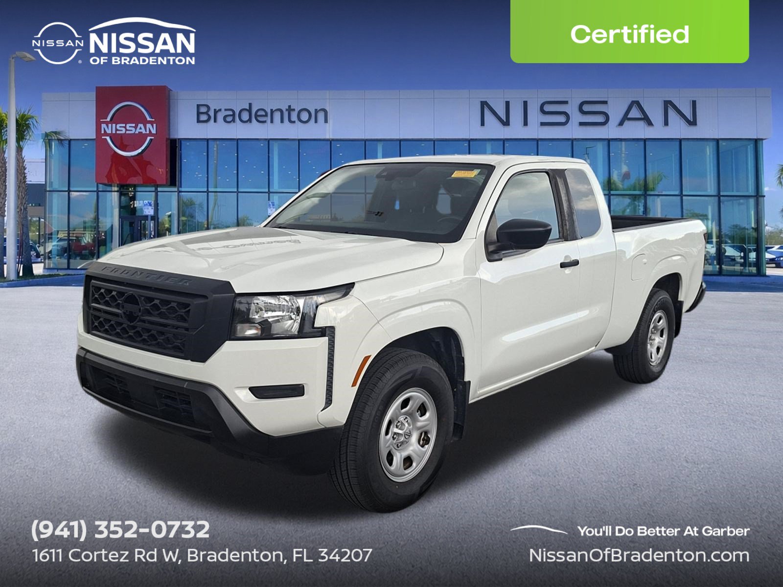 Certified 2022 Nissan Frontier S