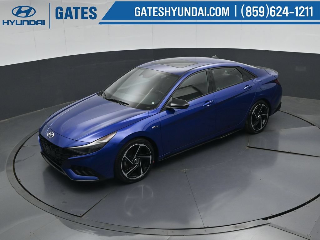 Certified 2021 Hyundai Elantra N Line FWD image 48