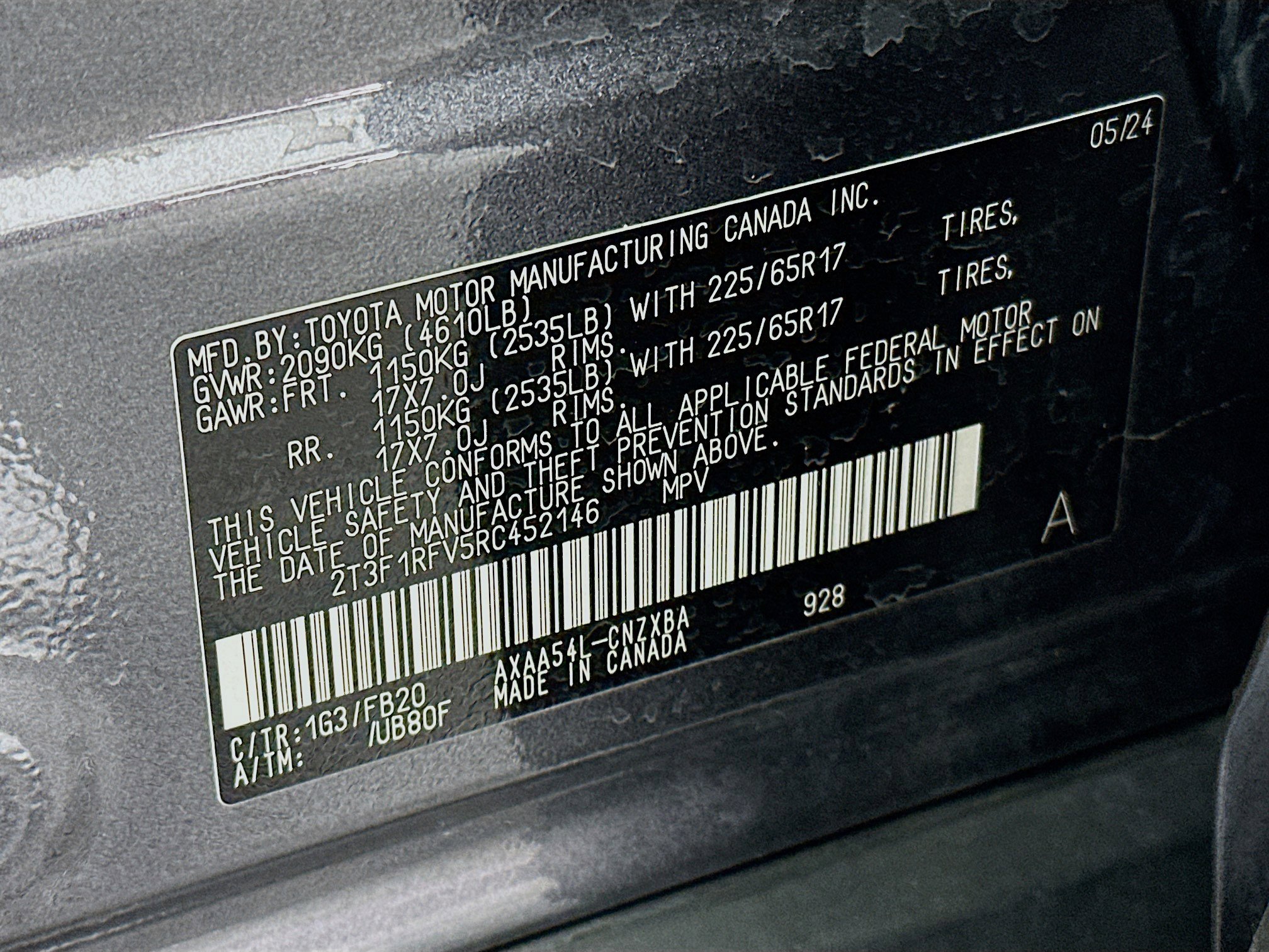 Used 2024 Toyota RAV4 LE image 12