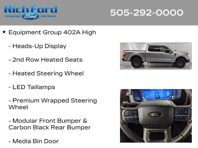 Certified 2025 Ford F150 Tremor w/ Equipment Group 402A High AWD/4WD image 22