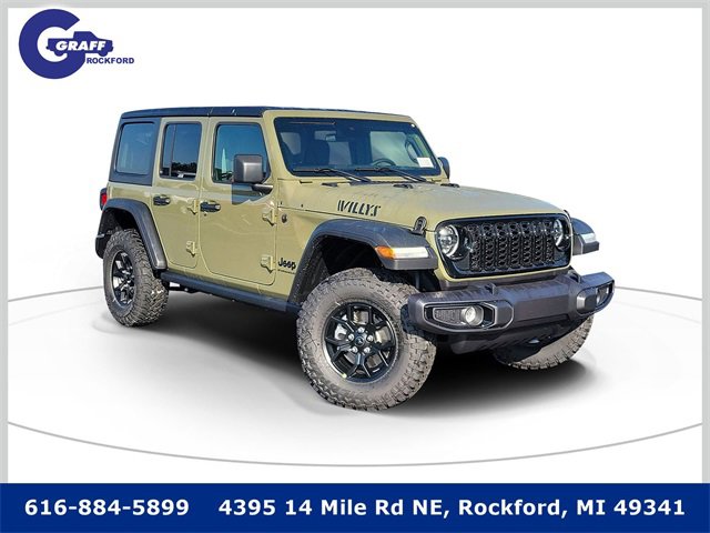 New 2025 Jeep Wrangler Willys
