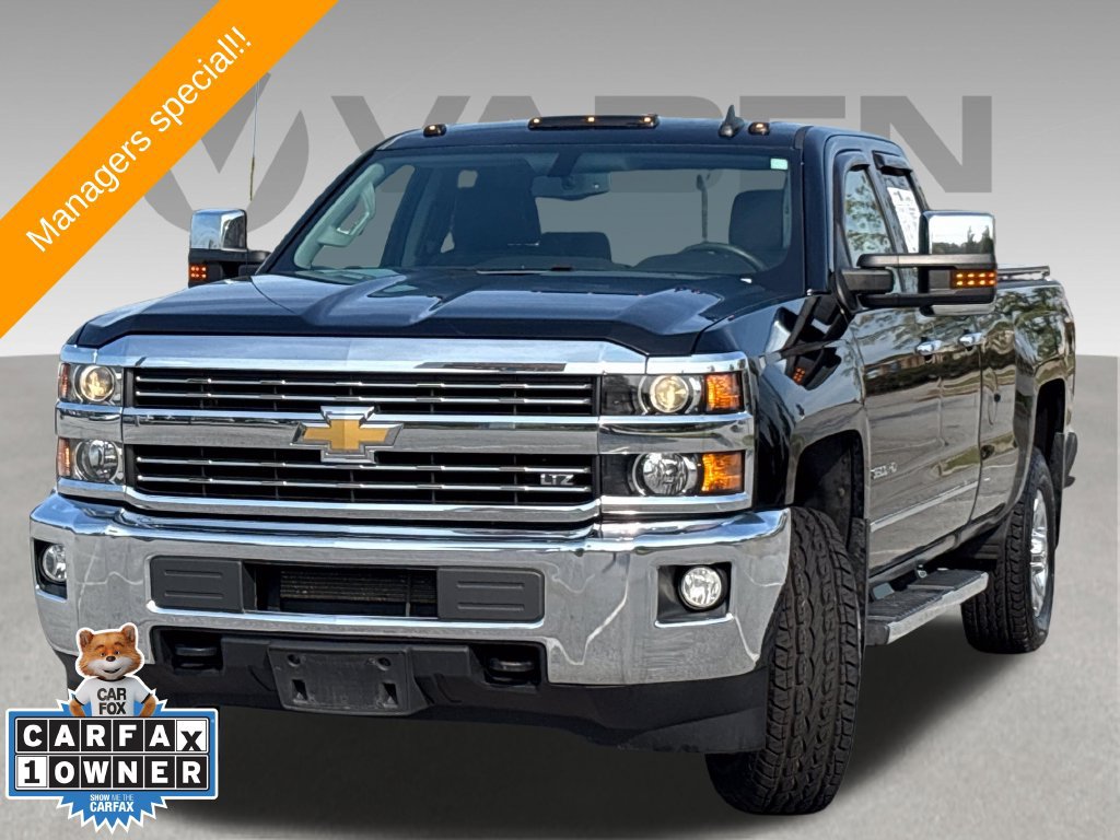 Used 2018 Chevrolet Silverado 3500 LTZ w/ Snow Plow Prep Package AWD/4WD image 1