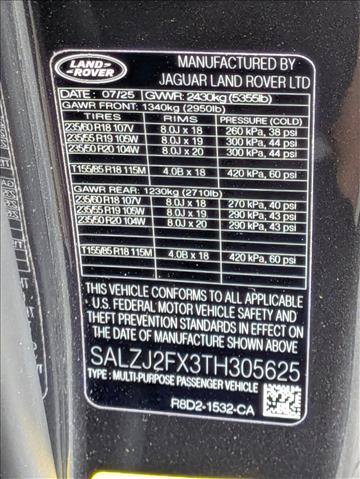 New 2026 Land Rover Range Rover Evoque S AWD/4WD image 17
