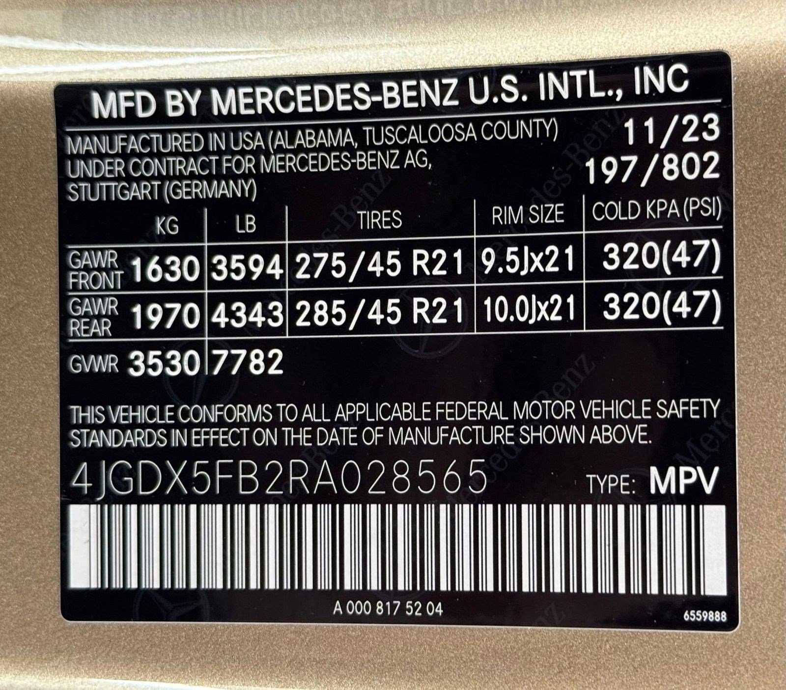 Certified 2024 Mercedes-Benz Maybach EQS 680 4MATIC image 17