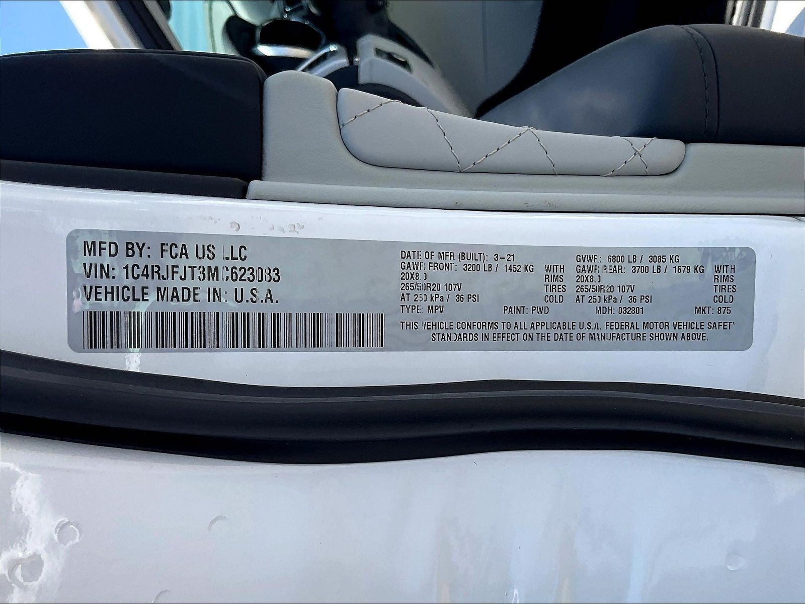 Used 2021 Jeep Grand Cherokee Summit AWD/4WD image 18